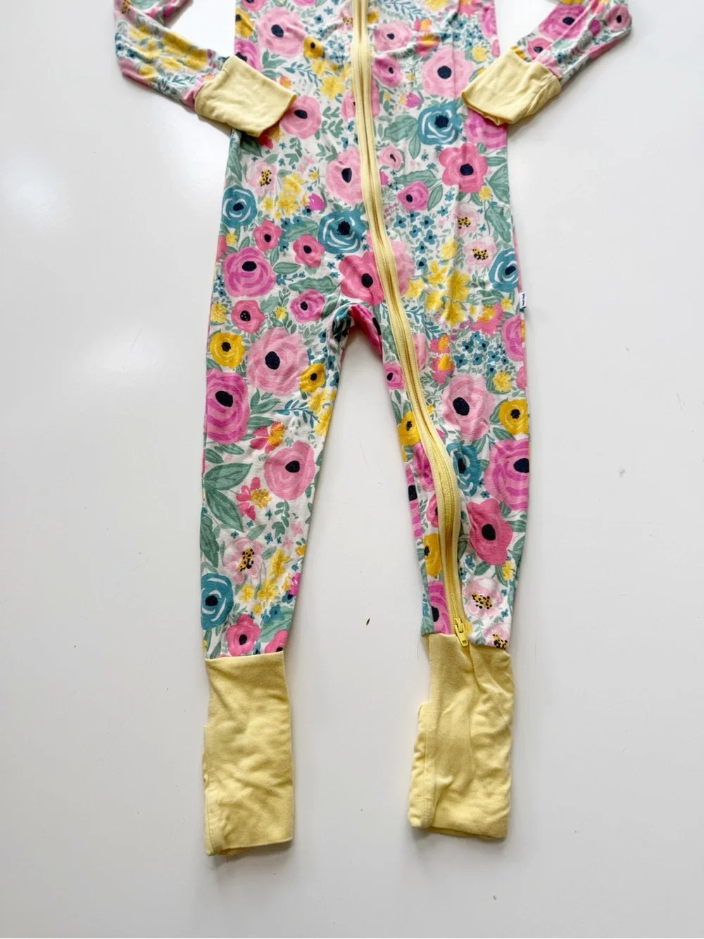 Little Sleepies Secret Garden Bamboo Viscose Zippy Sleeper 3T